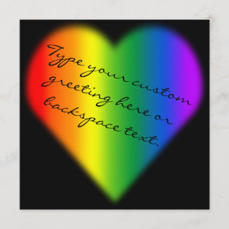 Gay Pride-Party Einladungen Gleich-Sex