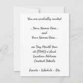 Gay Pride-Party Einladungen Liebe-Karten gleichen (Rückseite)