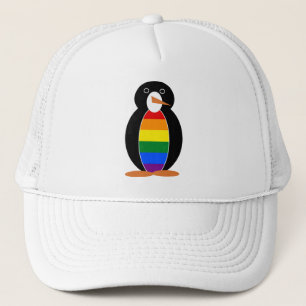 Gay Pride Pinguin — LGBT Pinguin Truckerkappe