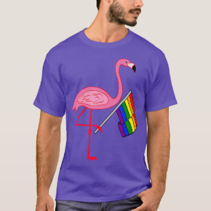 Gay Pride Pink Flamingo LGBT Preis Monat Geschenke T-Shirt