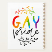 Gay Pride Planer (Rückseite)