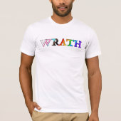 Gay Pride plus WRATH T-Shirt (Vorderseite)