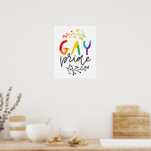Gay Pride Poster (Küche)