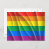 GAY PRIDE POSTKARTE (Vorne/Hinten)