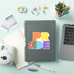 Gay Pride #PRIDE-Aufkleber Aufkleber