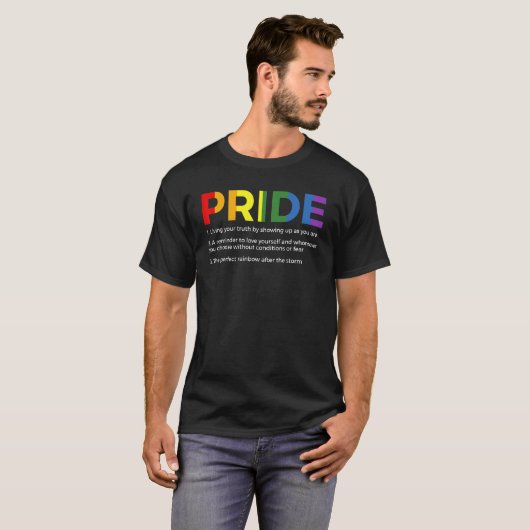 Gay Pride Pride Month T-Shirt (Vorne ganz)