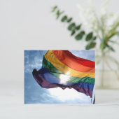 Gay Pride Produkte Postkarte (Stehend Vorderseite)