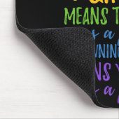 Gay Pride - Proud Parent Mom Dad Parenting Quote  Mousepad (Ecke)