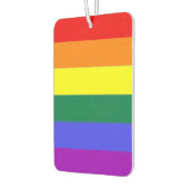 Gay Pride Rainbow Autolufterfrischer (Links)