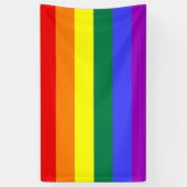 Gay Pride Rainbow Banner (Vertikal)