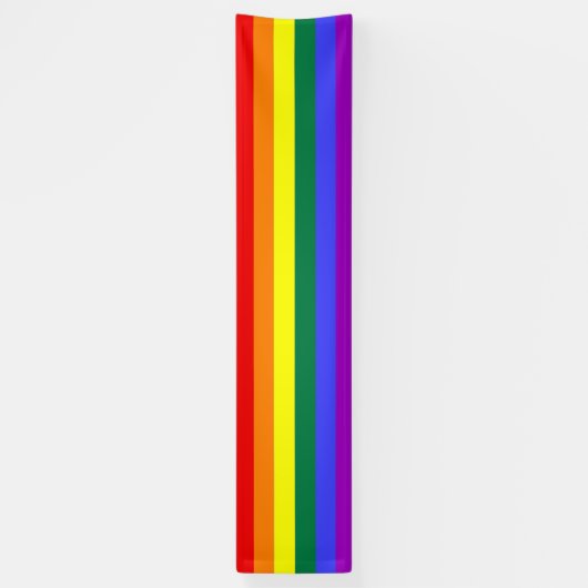 Gay Pride Rainbow Banner (Vertikal)