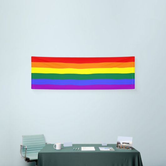 Gay Pride Rainbow Banner (Messeveranstaltung)