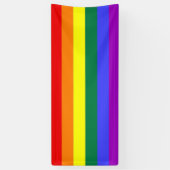 Gay Pride Rainbow Banner (Vertikal)
