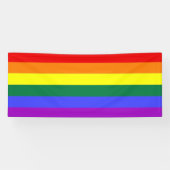 Gay Pride Rainbow Banner (Horizontal)
