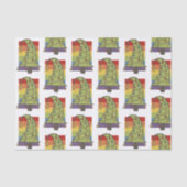 Gay Pride Rainbow Christmas Tree Seidenpapier (Vorderseite)