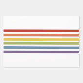 Gay Pride Rainbow Collection Geschenkpapier Set (Vorderseite 2)