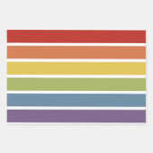Gay Pride Rainbow Collection Geschenkpapier Set (Vorderseite)