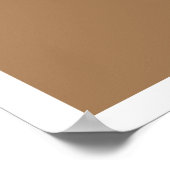 Gay Pride Rainbow Dog Poster (Ecke)