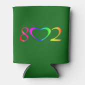 Gay Pride Rainbow Dosenkühler (Vorderseite)