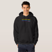 Gay Pride Rainbow Equality Hoodie (Vorne ganz)