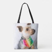 Gay Pride Rainbow Hund| Yorkshire Terrier Tasche (Rückseite)