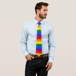 Gay Pride Rainbow Krawatte<br><div class="desc">Gay Pride Flag Rainbow neck tie</div>
