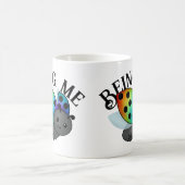 Gay Pride Rainbow Ladybug Kaffeetasse (Mittel)