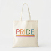 Gay Pride Rainbow LGBT Tote Bag Tragetasche (Vorne)