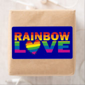 Gay Pride Rainbow Liebe Herz (Insitu)
