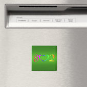 Gay Pride Rainbow Magnet (In Situ (Geschirrspüler))