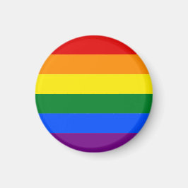 Gay Pride Rainbow Magnet