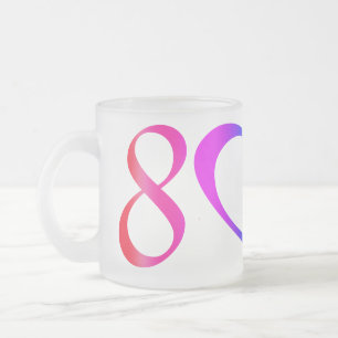Gay Pride Rainbow Mattglastasse
