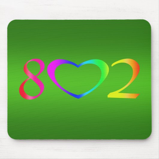 Gay Pride Rainbow Mousepad (Vorne)