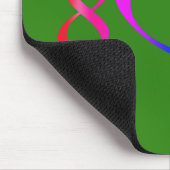 Gay Pride Rainbow Mousepad (Ecke)