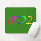 Gay Pride Rainbow Mousepad (Mit Mouse)