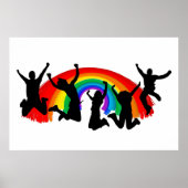 Gay Pride Rainbow Poster (Vorne)