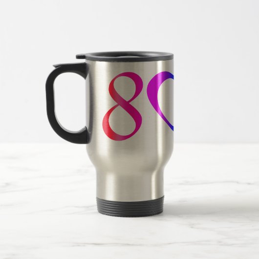 Gay Pride Rainbow Reisebecher (Links)