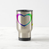 Gay Pride Rainbow Reisebecher (Mittel)