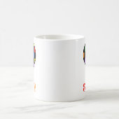 Gay Pride Rainbow Single Af Valentines Day Sarcas Kaffeetasse (Mittel)