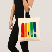 Gay Pride Rainbow Tragetasche (Vorderseite (Produkt))