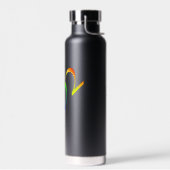 Gay Pride Rainbow Trinkflasche (Links)