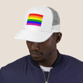 Gay Pride Rainbow Truckerkappe (Beispiel)
