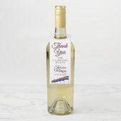 Gay Pride Rainbow Wedding Flasche Hanger Tag Flaschenanhänger (Auf Flasche)