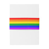 Gay Pride Rainbow Wedly Band (Rückseitenbeispiel)