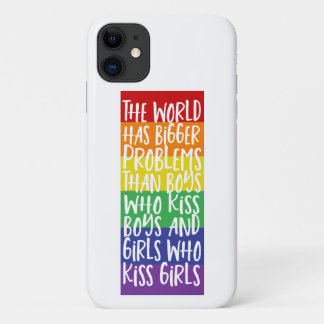 Gay Pride Rainbow World hat größere Probleme Case-Mate iPhone Hülle