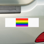 Gay Pride-Regenbogen Autoaufkleber (Auf Auto)