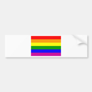 Gay Pride-Regenbogen Autoaufkleber