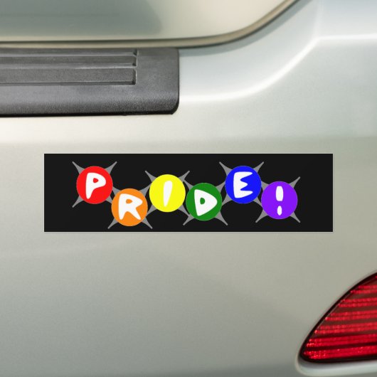Gay Pride-Regenbogen Autoaufkleber (Auf Auto)
