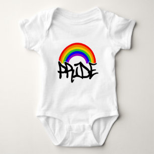 Gay Pride-Regenbogen Baby Strampler