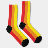 Gay Pride Regenbogen farbige LGBT Socken (Rechts)